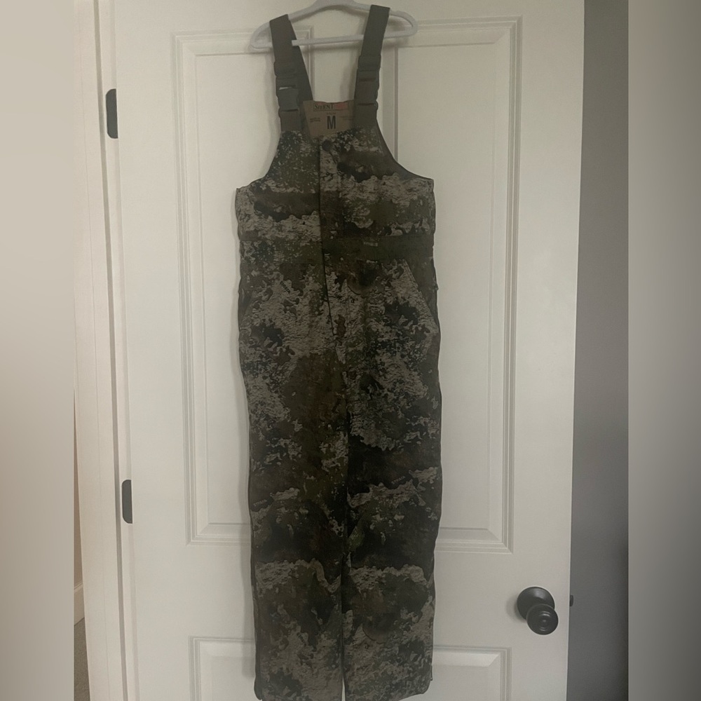Redhead silent Hide camouflage Bibs youth Medium Hunting outdoor overalls